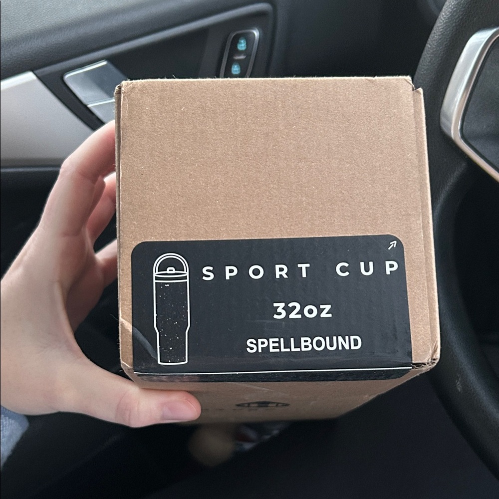 HydroJug Spellbound Sport Tumbler - Black Sparkle - Picture 2 of 3
